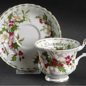 Royal Albert Christmas Rose Bone China